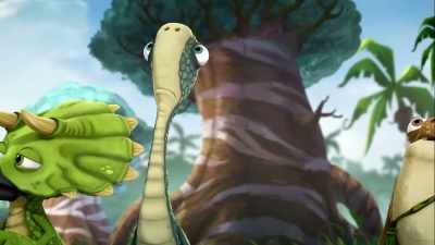 -(grunts)
-(groans) - Gigantosaurus