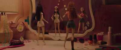 - [grunts]
- [groans] - Booksmart