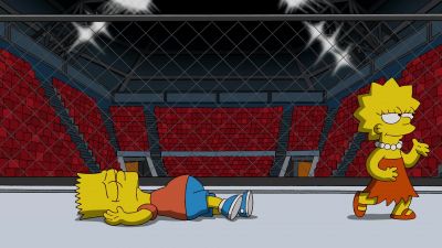 -(grunts)
-(groans) - The Simpsons