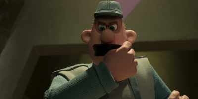 -[grunts] Huh?
-[screaming above] - Chicken Run: Dawn of the Nugget