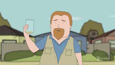 - (grunts) I don't
understand why it's warm. - Regular Old Bogan