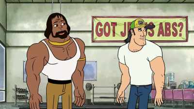 -(grunts)
-I think he needs guidance,
you know, - Bless the Harts