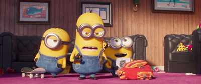 [grunts in frustration] - Minions: The Rise of Gru