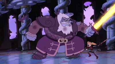 - [grunts]
- [King Andrias] The box! - Amphibia