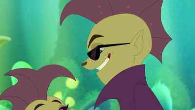 -[grunts]
-[knuckles crack] - Trolls: The Beat Goes On!