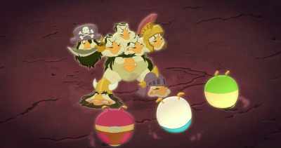 (grunts, laughs) - Legend of the Three Caballeros