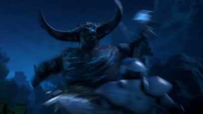 -[grunts]
-[men screaming] - Wizards: Tales of Arcadia