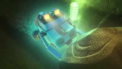 -[grunts]
-[motor revving] - Mighty Monsterwheelies