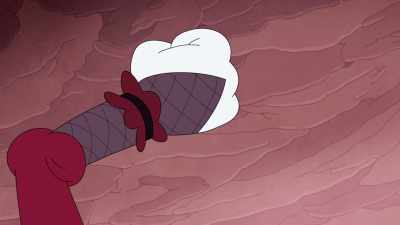 [ Grunts ]
Oh-ho! - Adventure Time: Fionna & Cake