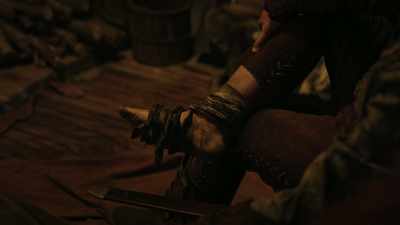 [grunts] Oh, my poor dearies. - Mythica: Stormbound