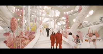 -(GRUNTS PLAYFULLY)
-(DRAX SIGHS) - Guardians of the Galaxy Vol. 3