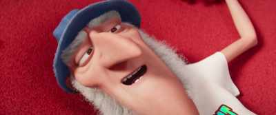 [grunts rapidly, groans] - Minions: The Rise of Gru