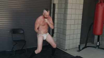 [grunts repeatedly] - Jackass Forever