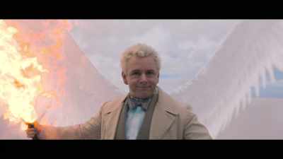 - [grunts]
- [rumbling] - Good Omens