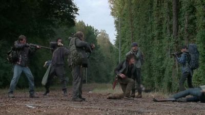 (grunts) - The Walking Dead