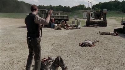 (grunts) - The Walking Dead