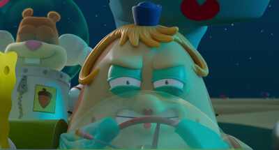 [grunts] - Plankton: The Movie