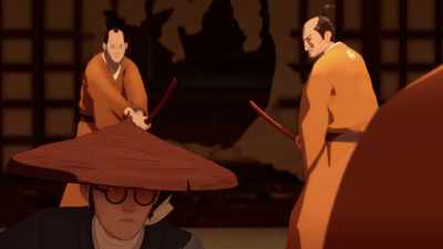 [grunts] - BLUE EYE SAMURAI