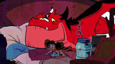 (grunts) - Marvel's Moon Girl and Devil Dinosaur