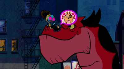 (grunts) - Marvel's Moon Girl and Devil Dinosaur