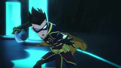 [grunts] - Batman and Superman: Battle of the Super Sons