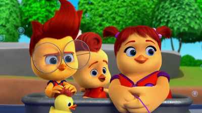 [grunts] - The Chicken Squad