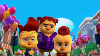 [grunts] - The Chicken Squad