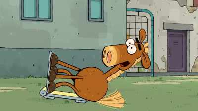 [grunts] - It's Pony