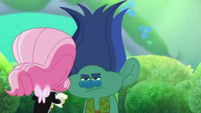 [ grunts ] - Trolls: TrollsTopia