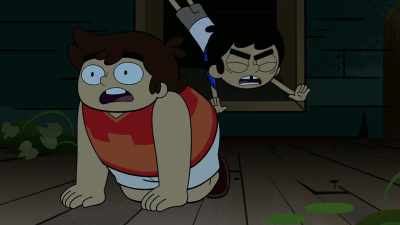 [ Grunts ] - Victor and Valentino