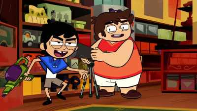[ Grunts ] - Victor and Valentino