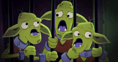 (grunts) - Legend of the Three Caballeros