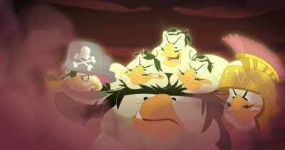 (grunts) - Legend of the Three Caballeros