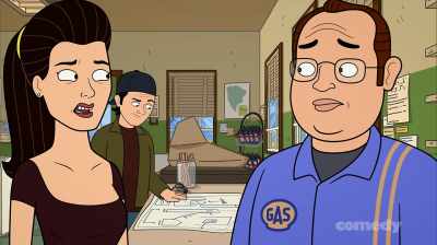 [grunts] - Corner Gas Animated
