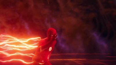 [grunts] - The Flash