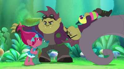 [grunts] - Trolls: The Beat Goes On!
