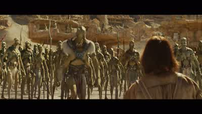 By Issus, you will jump tomorrow, Virginia. - John Carter