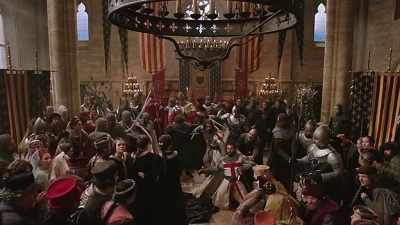 [ Grunts ] - Knightfall