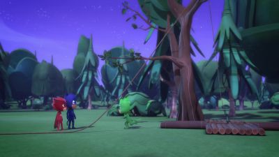 [grunts] - PJ Masks