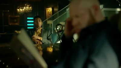             [grunts] - Black Lightning