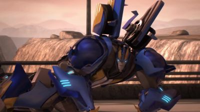 ( grunts ) - Transformers: Prime