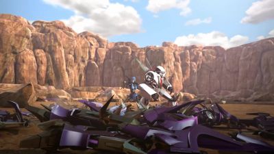( grunts ) - Transformers: Prime