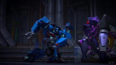 ( grunts ) - Transformers: Prime
