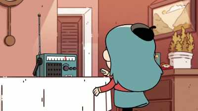 [grunts, sighs] - Hilda
