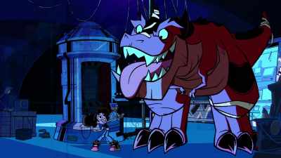 (grunts, sniffs) - Marvel's Moon Girl and Devil Dinosaur