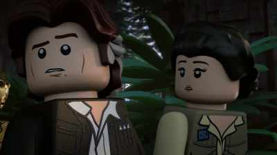 (GRUNTS SOFTLY) - Lego Star Wars Summer Vacation
