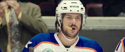 - (GRUNTS)
- 'The Thug's in trouble, folks. - Goon: Last of the Enforcers