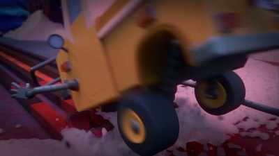 -[grunts]
-[tires screeching] - Mighty Monsterwheelies