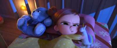 -(grunts)
-(toy squeaks) - The Boss Baby: Family Business