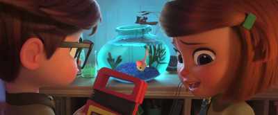 (grunts)
Um, he has performance anxiety. - The Boss Baby: Family Business